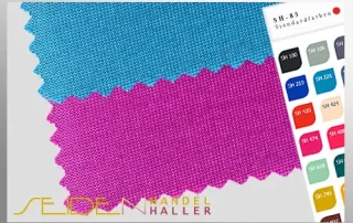 Farbmuster Spezielle Stoffe