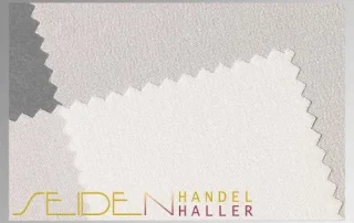 Griffmuster Crepe de Chine